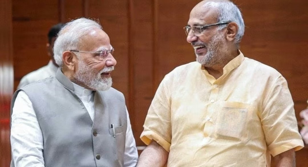 उपराष्ट्रपति उम्मीदवार सीपी राधाकृष्णन का दिल्ली में भव्य स्वागत, पीएम मोदी से भी मिले 1 Screenshot 20250819 153413