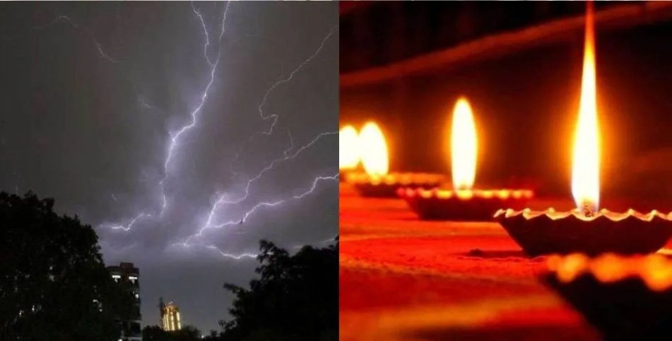 दीपावली पर मानसूनी बरसात का साया, पश्चिमी उत्तर प्रदेश में सक्रियता 15 दिन से ठिठकी 1 Screenshot 20251011 130217