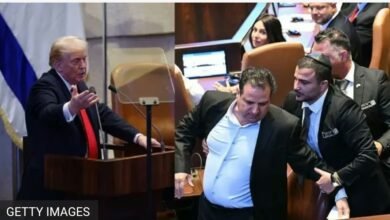 इसराइली संसद में ट्रंप के भाषण के दौरान हंगामा, दो सांसदों को सदन से बाहर निकाला गया 4 Screenshot 20251015 075710