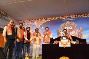 सांकरा में गूँजा 'श्री शिव महापुराण' का दिव्य नाद, विधायक डॉ. संपत अग्रवाल हुए शामिल 2 IMG 20251212 WA0027
