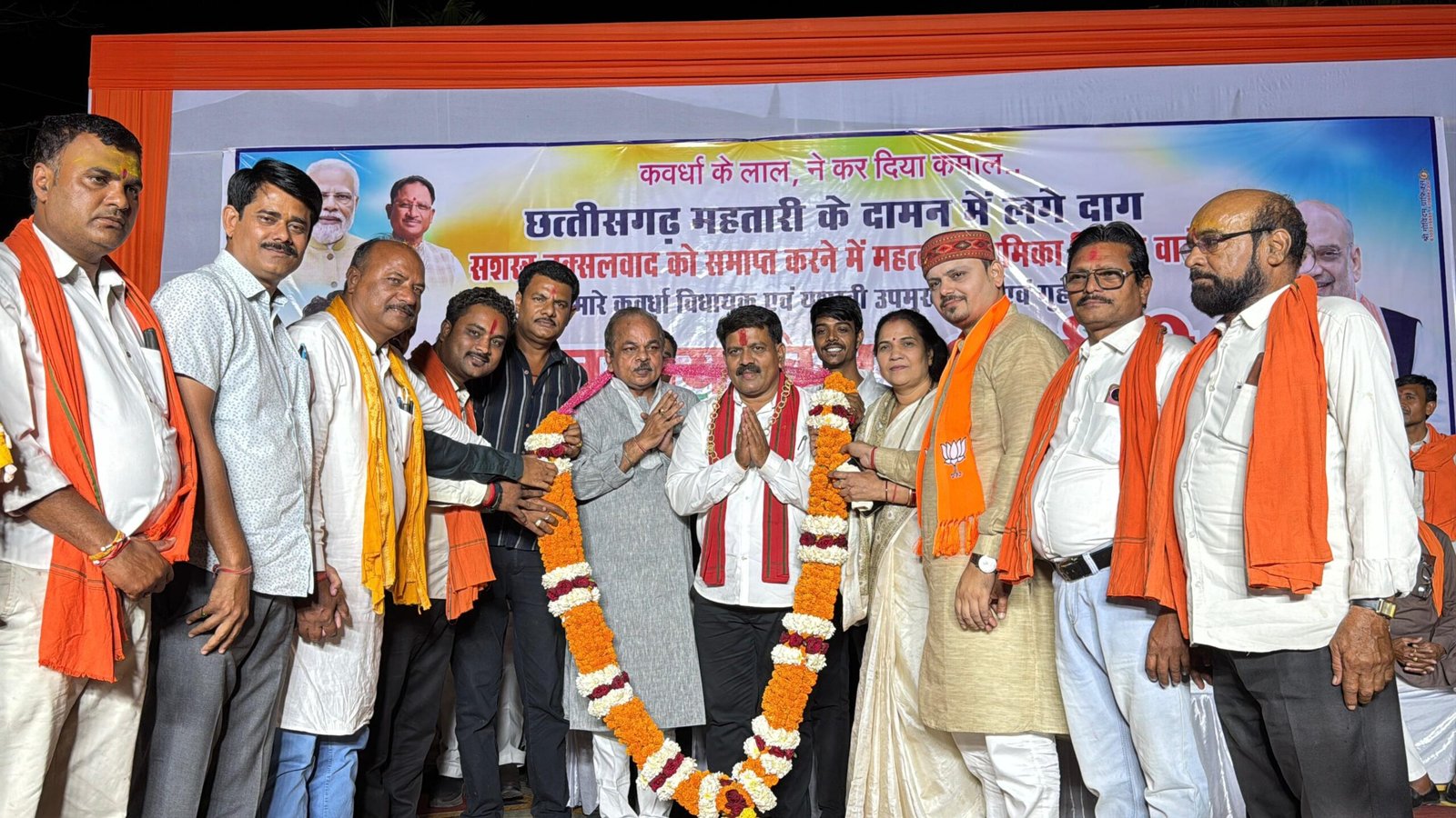 बाजे गाजे के साथ लड्डुओं से तौलकर विभिन्न समाजों एवं संगठनों ने उप मुख्यमंत्री का किया सम्मान* 1 IMG 20260407 WA0012 scaled