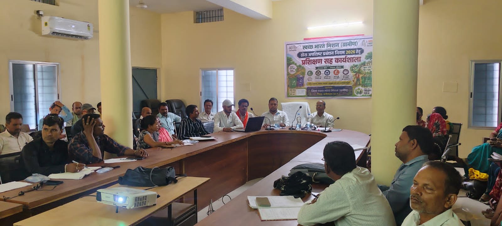 स्वच्छ भारत मिशन ग्रामीण अंतर्गत ठोस अपशिष्ट प्रबंधन नियम 2026 पर एक दिवसीय कार्यशाला संपन्न* 1 IMG 20260525 WA0013