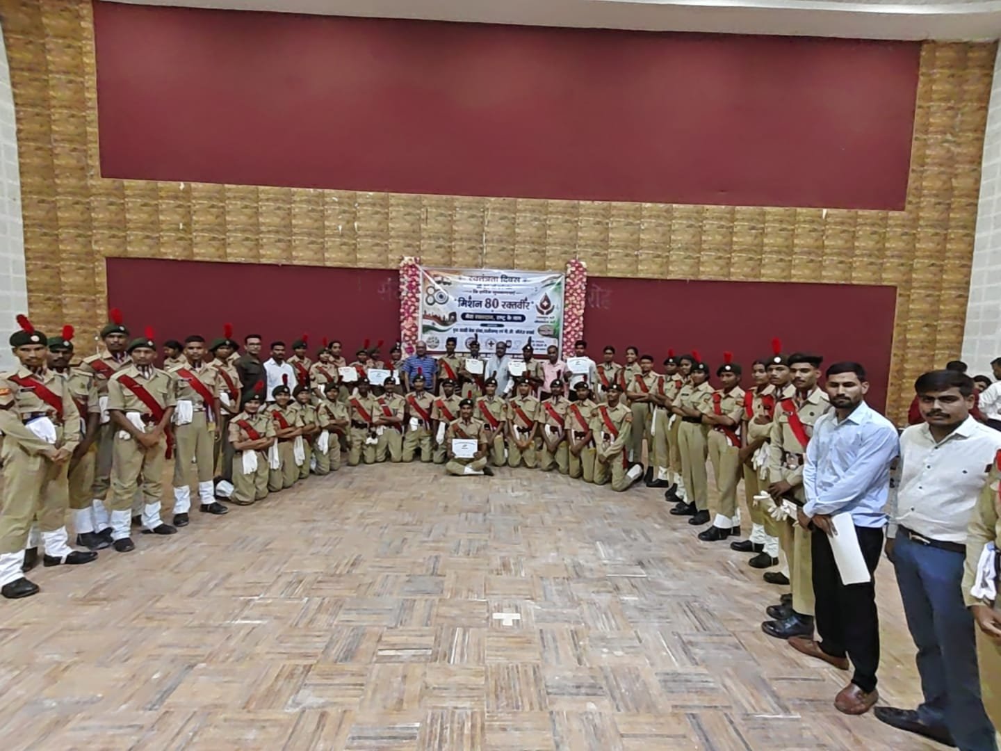 मिशन 80वां रक्तवीर के तहत 41 रक्तवीरों ने किया स्वैच्छिक रक्तदान* 1 IMG 20260815 WA0035
