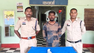 पी.जी. कॉलेज ग्राउंड में धारदार फरसा लहराकर लोगों को डराने-धमकाने वाला आरोपी गिरफ्तार।* 2 IMG 20261013 WA0004