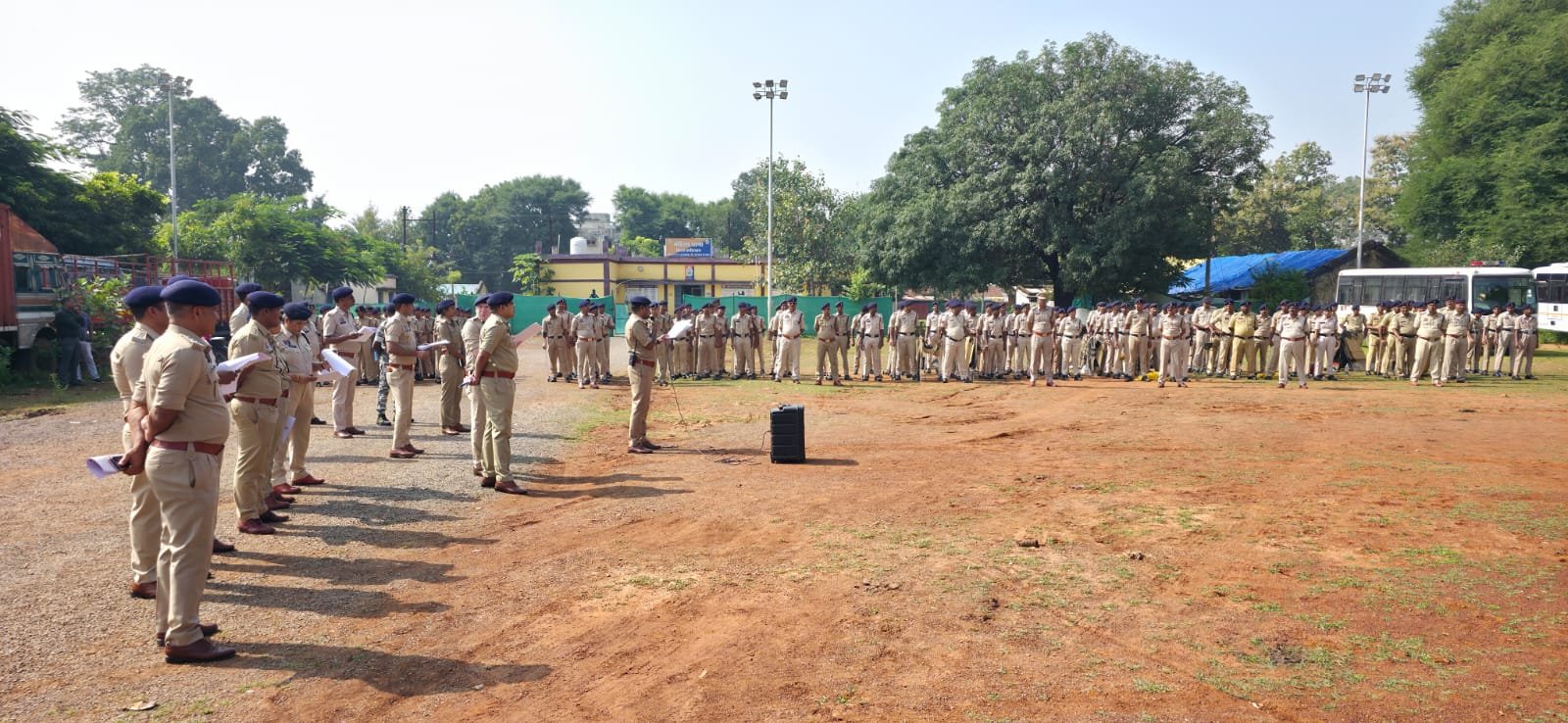 देवी खप्पर यात्रा की सुरक्षा के लिए कबीरधाम पुलिस का व्यापक सुरक्षा बंदोबस्त, चप्पे-चप्पे पर रहेगी नजर। 1 IMG 20261018 WA0023